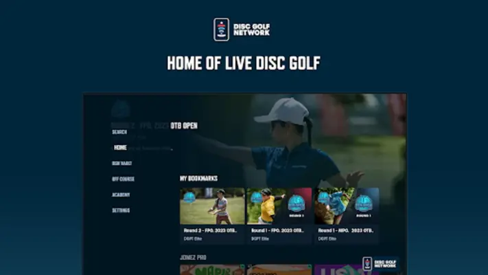 Disc Golf Network android App screenshot 2