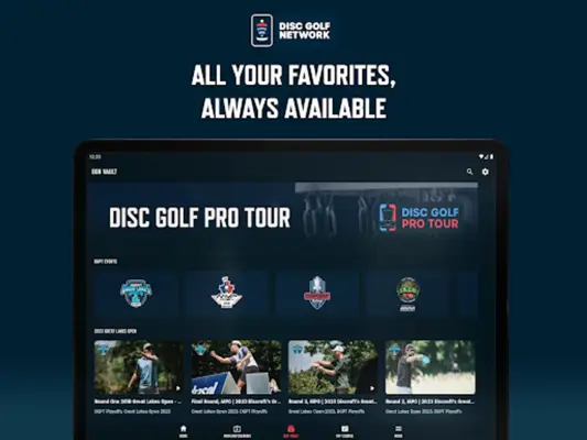 Disc Golf Network android App screenshot 3