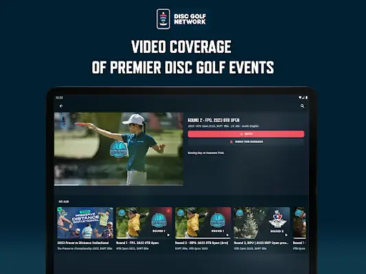 Disc Golf Network android App screenshot 4